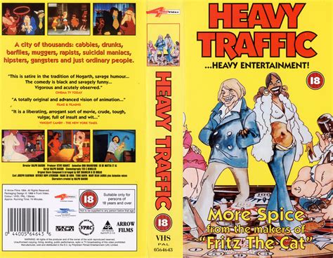 Heavy Traffic VHS Cover Art - UK : Arrow Films : Free Download, Borrow ...