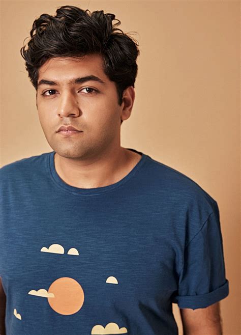 Goan Blue Printed Organic Cotton Classic Tee For Men Online