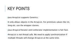 Image result for ArrayList Syntax Ways Methods Java