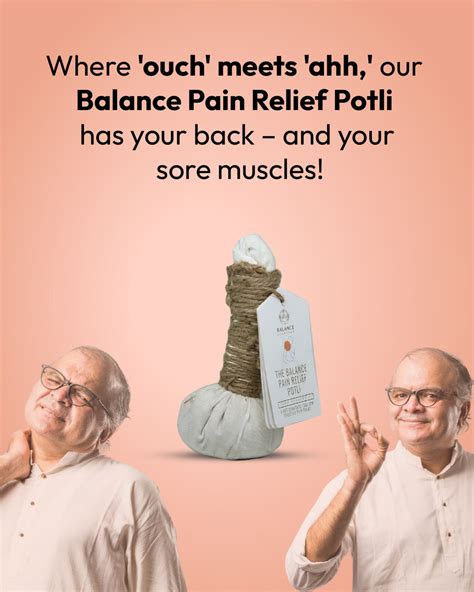 The Balance Pain Relief Potli – Balance Ayurveda