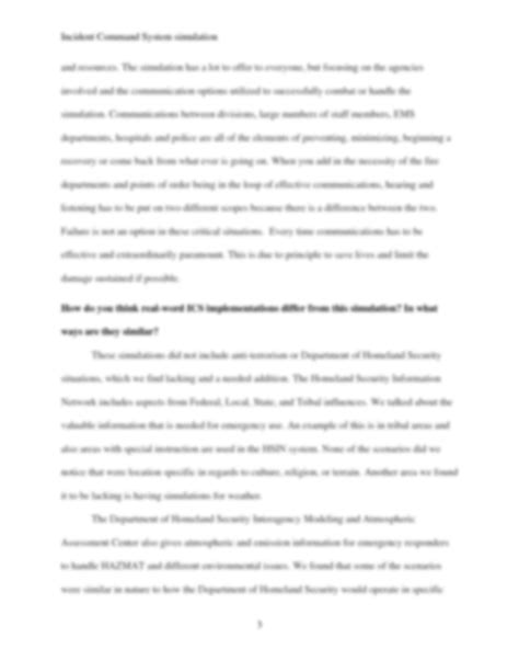 Image result for Incident Command System Simulation