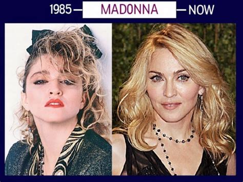 Madonna | Celebrities then and now, Madonna now, Famous faces