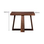 Buy Savio Brown Veneer Solid Wood Side & End Table Online At Durian
