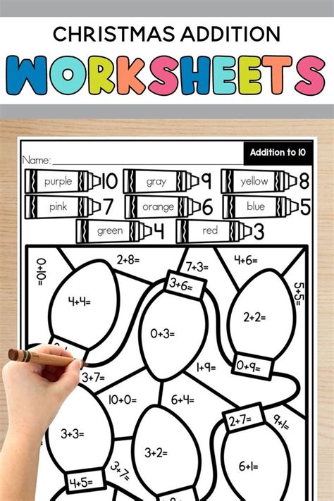 Image result for Color by Code Math Worksheets