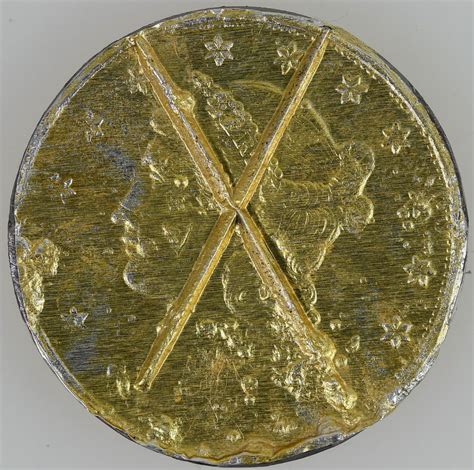 Carson City Mint Original Obverse $20 Gold Piece (Double Eagle) Die ...