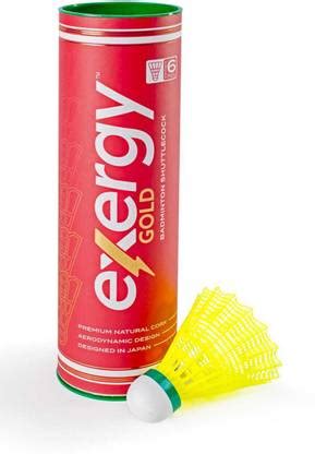 Exergy GOLD Nylon Shuttle - Yellow - Buy Exergy GOLD Nylon Shuttle ...
