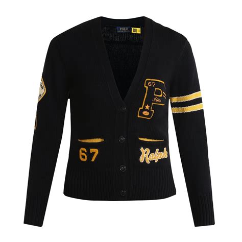 Buy Polo Ralph Lauren Navy Applique Cardigan Online - 630106 | The ...