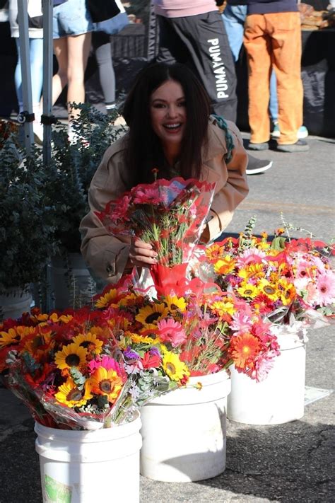 Natasha Blasick at the Studio City Farmers Market [11-17-2024] • CelebMafia