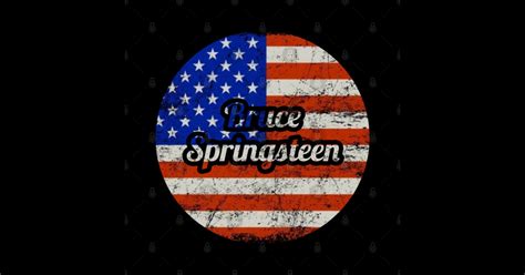 Image result for Springsteen American Flag