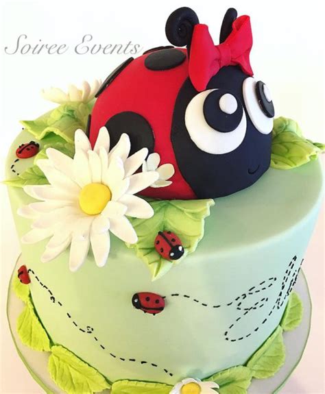 Image result for Ladybug Cake Tutorial
