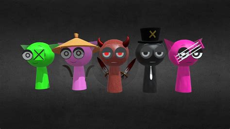 Lost Sprunkis - 3D model by yd 3d art (@yd3dart) [dfb154c] - Sketchfab