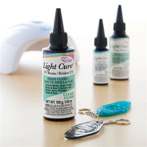 Beacon Light Cure Resin Clear UV Resin-100g - Fray-resistant mounting ...