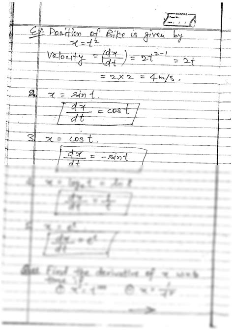 Image result for Calculus Handwritten Notes PDF