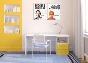 Asmi Collections 52 cm Steve Jobs and Swami Vivekananda Motivational ...