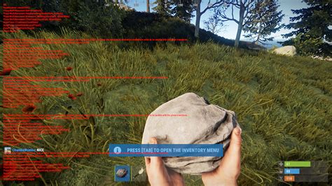 Image result for Scripts On Rust On Side of Screen