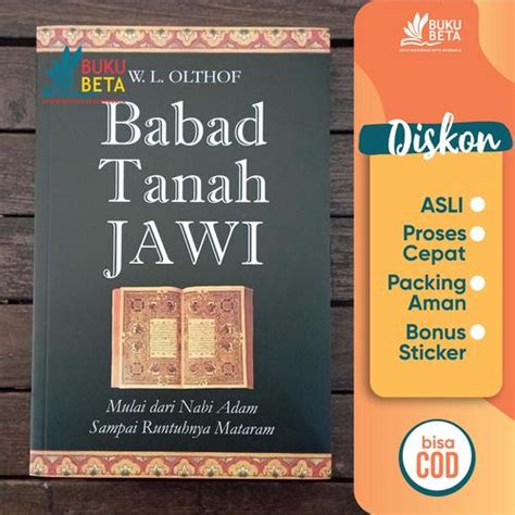 Promo Babad Tanah Jawi - W L Olthof - Kab. Sleman - Buku Beta | Tokopedia