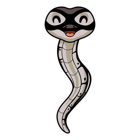 Cute happy python snake cartoon 21429107 Vector Art at Vecteezy