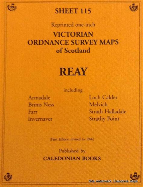 Buy Reay (Sheet 115) (Victorian Ordnance Survey Maps) Book Online at ...