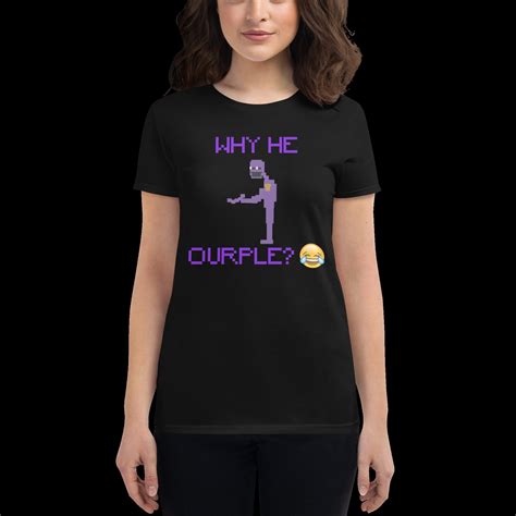 FNAF William Afton T-shirt Why He Ourple Springtrap / - Etsy Canada