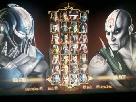 Mortal Kombat 9 character list has been confirmed
