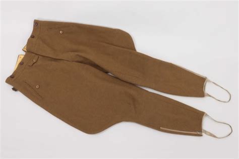 ratisbon's | NSDAP breeches for political leaders + RZM ink stamp ...