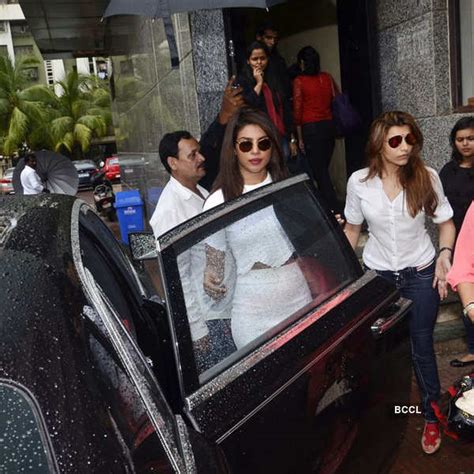 Priyanka Chopra during the first look of film Mary Kom, held at PVR ...