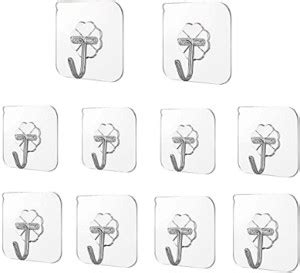 QinPin Heavy duty Self adhesive Wall hooks for Hanging Frames, Clothes ...