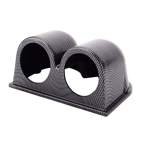 Buy ETOPARSBlack 2" 52mm Universal Dual Hole Dash Dashboard Car Gauge ...