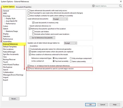 Image result for System Options SolidWorks