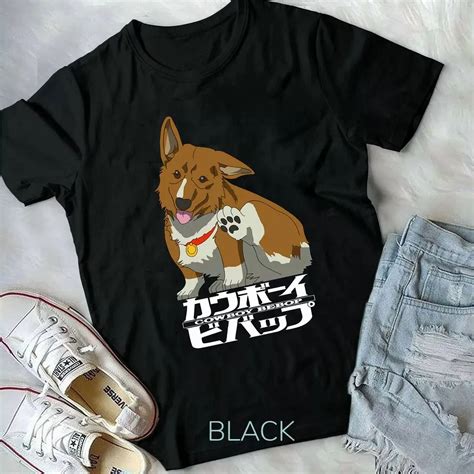 Corgi Ein Cowboy Bebop T-Shirt, Cowboy Bebop Anime,new Unisex T-shirt ...