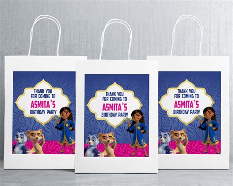 Mira Theme Oversized Return Gift Bag | Return Gift Bags – Party ...