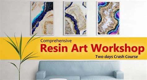 2 Days Resin Geode Art Workshop (Crash Course)