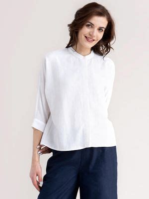 Buy Fablestreet Cotton Dolman Sleeve Top - White Online