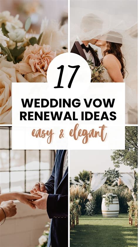 17 Vow renewal ceremony ideas for home or away | Wedding renewal vows ...
