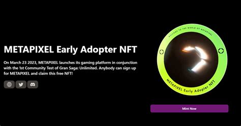 Получаем free NFT от METAPIXEL — Teletype
