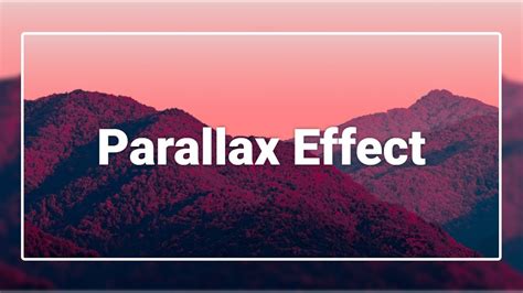 Parallax Effect HTML 的图像结果