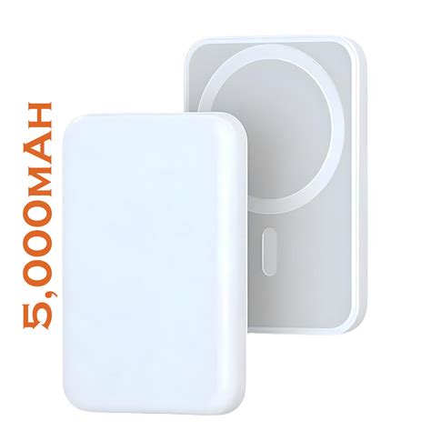 Buy TexoVera Magsafe Power Bank 5000mAh - 10W Wireless Charge, Type C ...