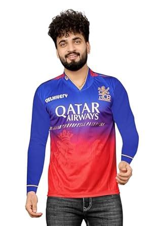 Buy GROWTALE Rcb Royal Challengers Bangalore Ipl 2023 New Jersey Or ...