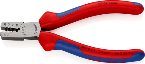 KNIPEX KNIPEX 97 62 145 A Crimping Pliers for wire ferrules with multi ...