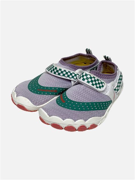Little Surprise Box Purple & Mint Anti Skid Outdoor adventure Shoes ...