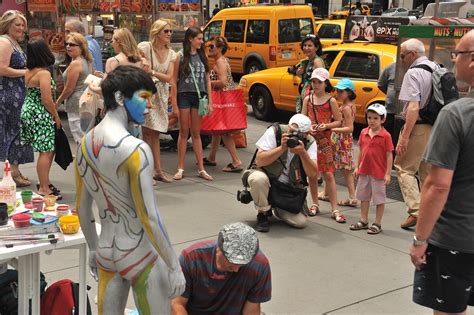 BODY PAINTING IN MANHATTAN 2013 / Body Art by Andy Golub -… | Flickr