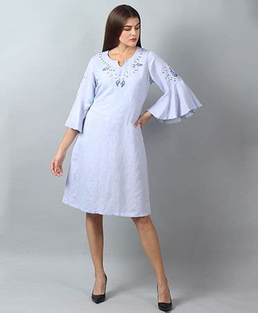 Hand Block Printed Cotton Kurta | Handcrafted Linen Dress | Hand ...