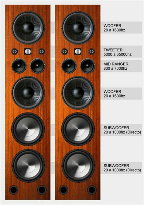 Diy floor standing speakers dual woofer beginner friendly – Artofit