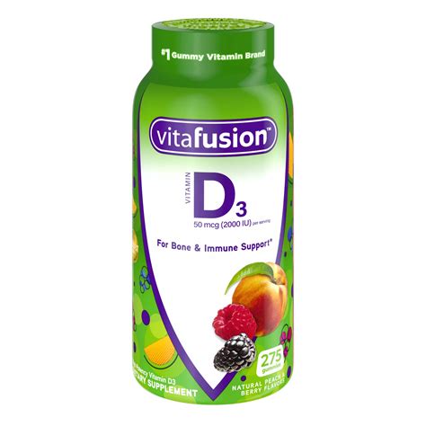 Vitafusion Vitamin D, 275 Ct. | BJ's Wholesale Club