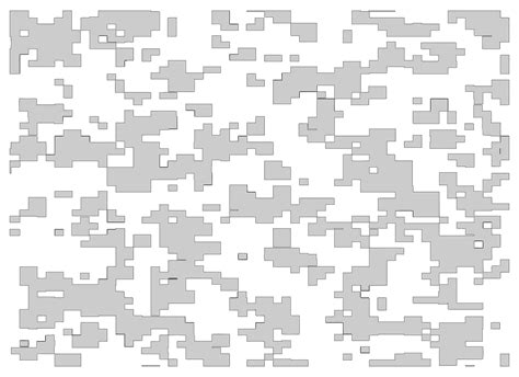 Printable Woodland Camo Stencil