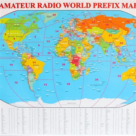 Image result for Ham Radio World Map