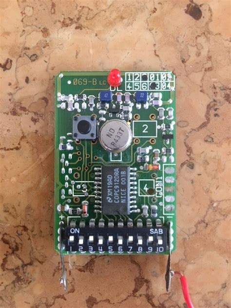 Image result for +Nice Gate Remote Control Programing