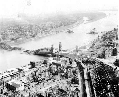 Haunting Photos - The Bombed Out Ruins of Cologne In WWII | War History ...