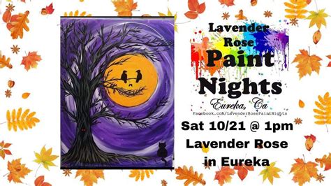 Jack-o-Moon Paint Class at Lavender Rose in Eureka, Lavender Rose Paint ...