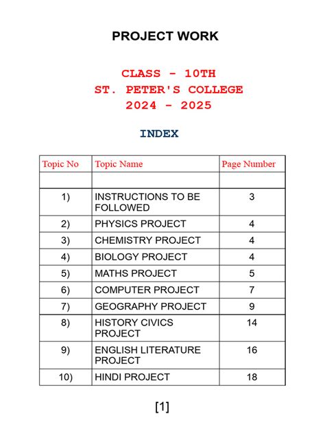Image result for Example of Project Work